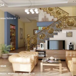 Designer Brass Stair Railing For Luxury Interiors Sliding Gate Rail Design