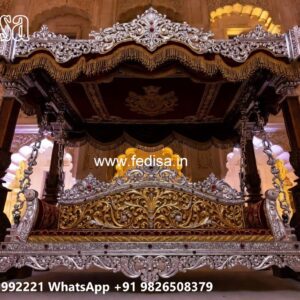 Elegant Classic Swing Design with Decorative Carvings No-8770