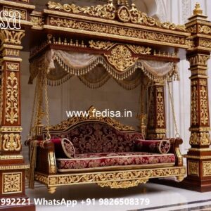 Royal Swing Design with Rich Wooden Craftsmanship No-8858