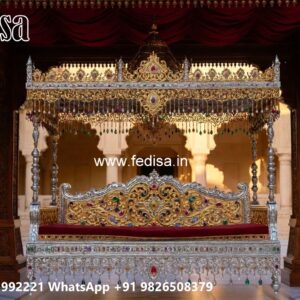Classic Wood Carving Swing Design for Timeless Home Decor No-8916
