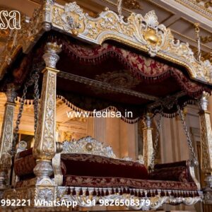 Decorative Wood Carving Swing Design with Artistic Finish No-8955