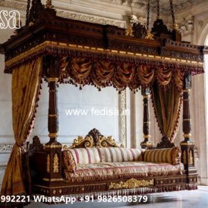 Luxury Swing Design with Rich Teak Wood Texture No-9126
