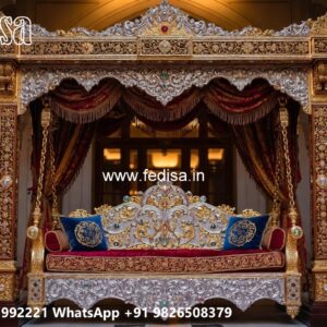 Royal Swing Design with Palace Inspired Wooden Artwork No-9345
