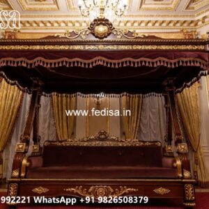 Wood Carving Swing Design with Decorative Wooden Artwork No-9364