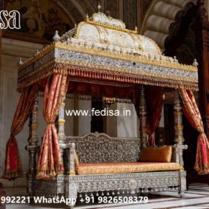 Classic Wood Carving Swing Design for Timeless Home Decor No-9366