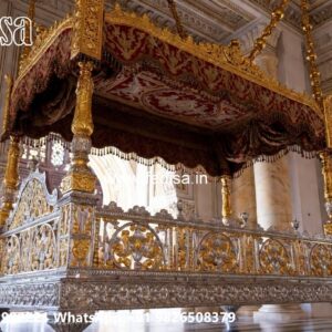 Decorative Wood Carving Swing Design with Stylish Beauty No-9448
