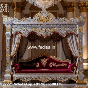 Wooden Swing Design with Beautiful Decorative Carvings No-9497