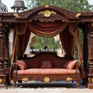 Luxury Swing Design with Decorative Brass Detailing No-9647