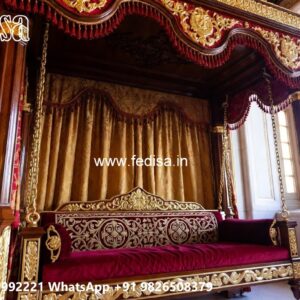 Royal Wood Carving Swing Design for Palace Inspired Homes No-9820