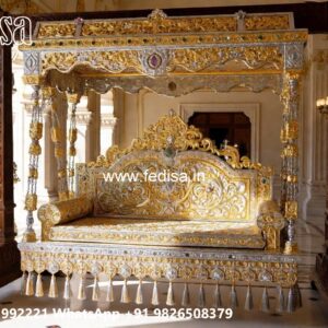 Decorative Wood Carving Swing Design with Stylish Beauty No-9898