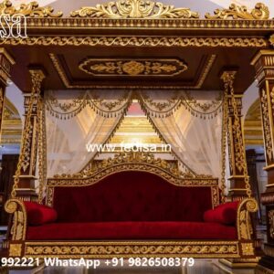 Modern Wooden Swing Design with Sleek Finishing Style No-9945