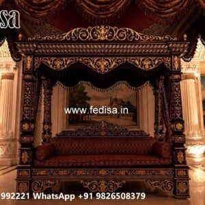 Wooden Swing Design for Elegant Family Sitting Space No-9993