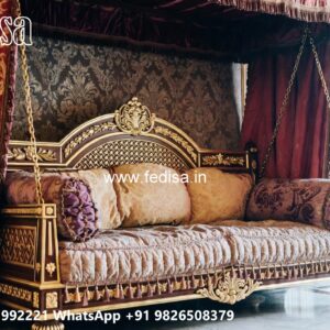 Wooden Swing Design for Artistic Home Interior Beauty No-9998