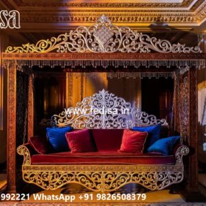Handcrafted Royal Swing Design with Floral Carving Details No-10210
