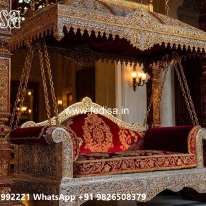 Designer Wood Carving Swing Design for Luxury Villas No-10261