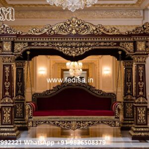 Wood Carving Swing Design Ideas for Sophisticated Interiors No-10272