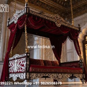 Antique Wood Carving Swing Design with Heritage Look No-10276