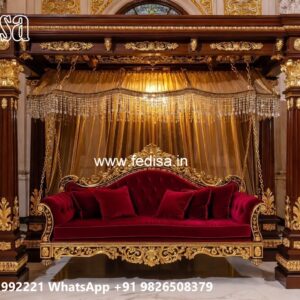 Traditional Wood Carving Swing Design for Heritage Decor No-10287