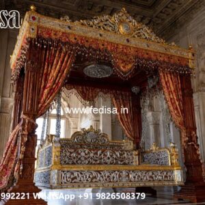 Elegant Wood Carving Swing Design for Heritage Villas No-10338