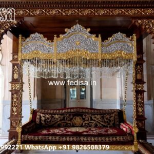Modern Hanging Wooden Swing Design for Home Interiors No-10389