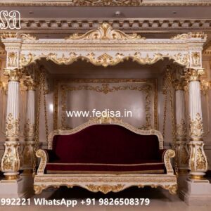 Premium Wooden Swing Design for Indoor Hall Area No-10436