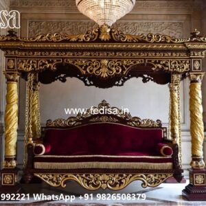Wooden Swing Design for Elegant Family Sitting Space No-10443