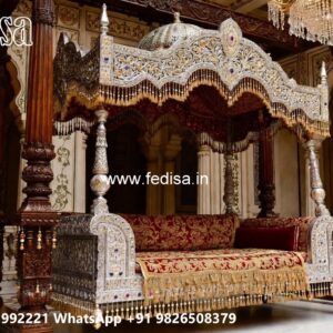 Wooden Royal Swing Design with Artistic Traditional Touch No-10666