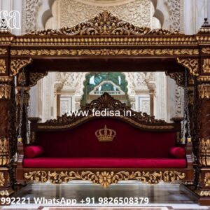 Wood Carving Swing Design for Modern Traditional Homes No-10732