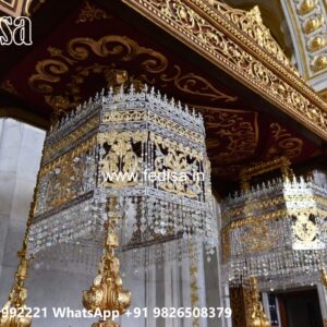Royal Wooden Swing Design for Palace Style Interiors No-10880