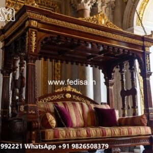 Wooden Swing Design for Luxury Apartment Interiors No-10882