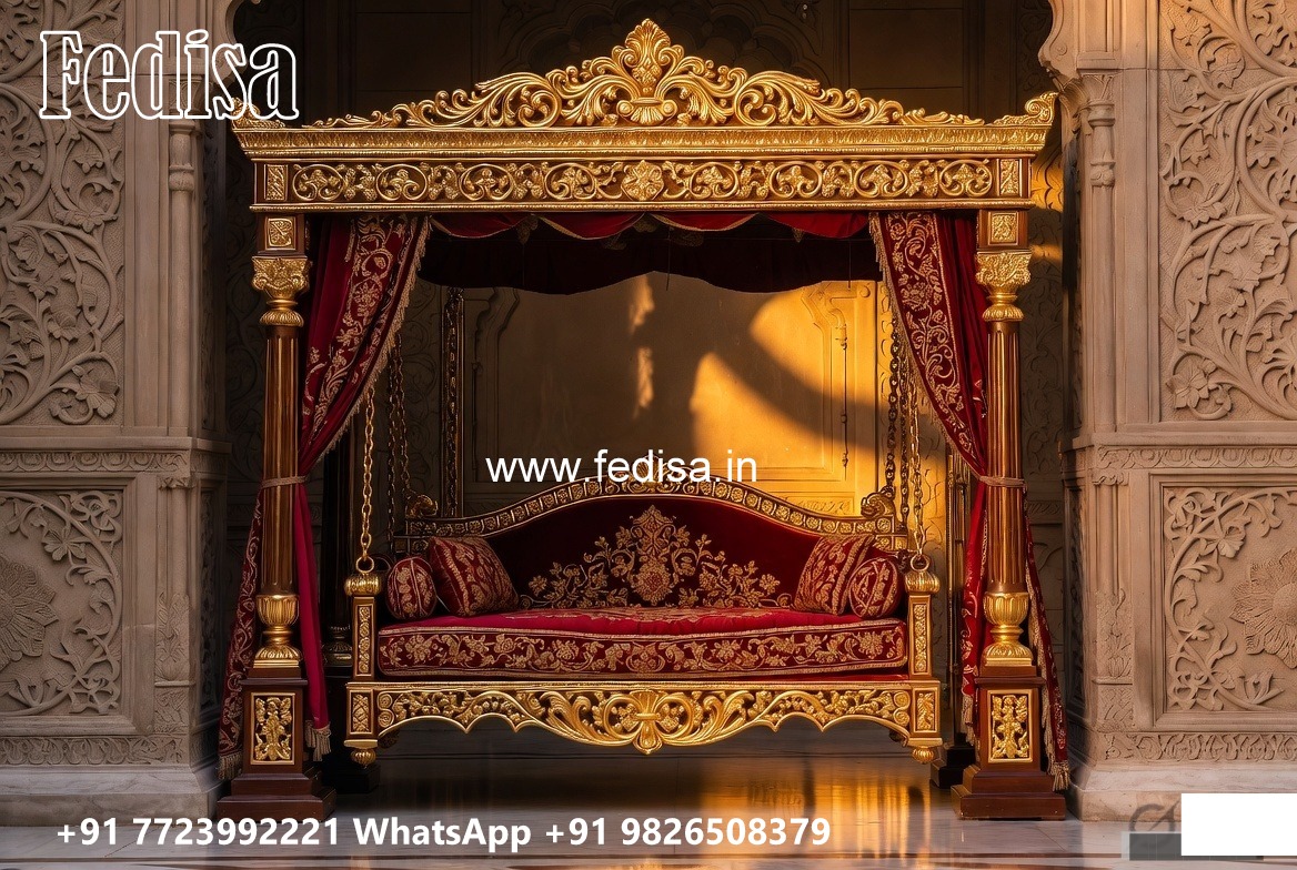 Luxury Swing Design with Artistic Wooden Patterns No-10937