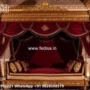 Luxury Swing Design with Beautiful Carved Backrest No-10946