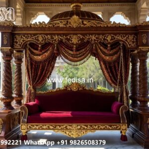 Luxury Swing Design with Artistic Floral Engraving No-10972