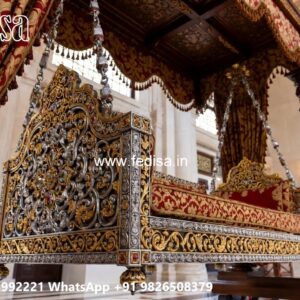Premium Wood Carving Swing Design for Heritage Homes No-11156