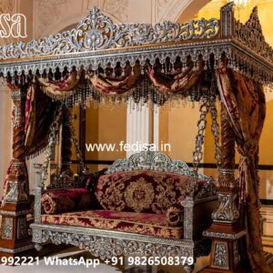Wooden Swing Design for Beautiful Balcony Seating No-11310