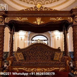 Indoor Wooden Swing Design for Sophisticated Home Style No-11324