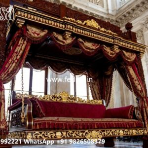 Wooden Swing Design for Comfortable Indoor Seating No-11329