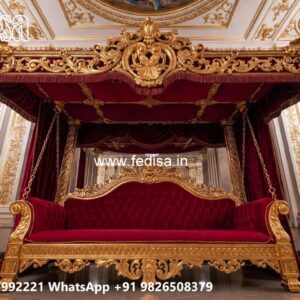 Wooden Swing Design for Luxury Apartment Interiors No-11332