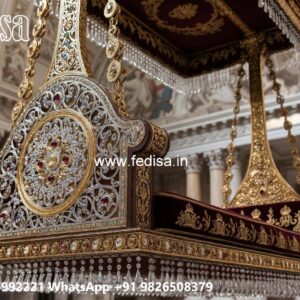 Royal Swing Design with Rich Wooden Craftsmanship No-11558