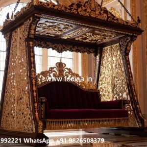 Royal Swing Design with Palace Inspired Wooden Artwork No-11595