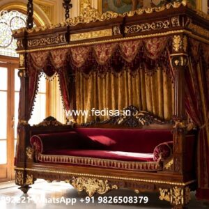 Decorative Wood Carving Swing Design with Artistic Finish No-11655