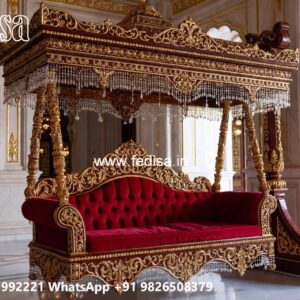 Luxury Wood Carving Swing Design with Palace Inspired Look No-11667