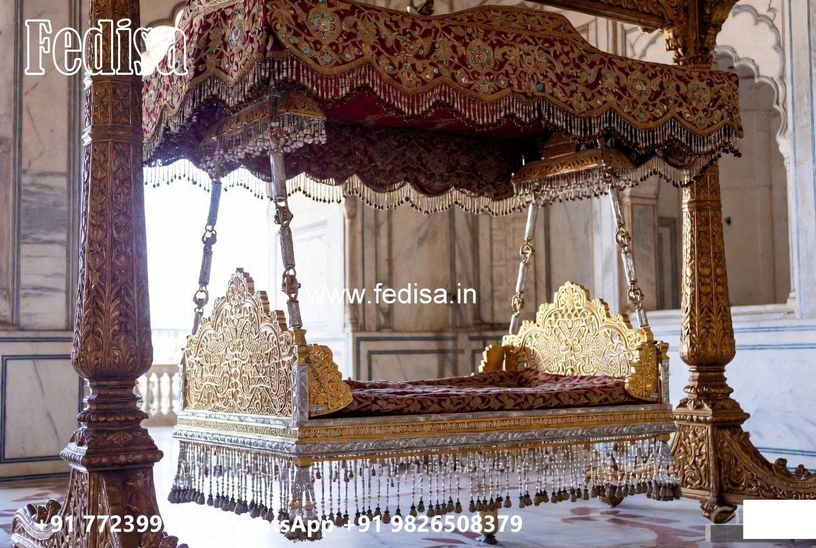 Wood Carving Swing Design Ideas for Royal Home Interiors No-11672
