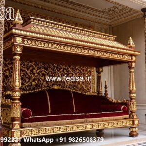 Luxury Wooden Swing Design Ideas for Elegant Home Interiors No-11701