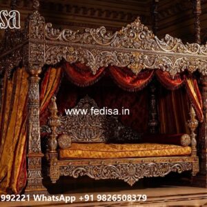 Stylish Wooden Swing Design for Drawing Room Beauty No-11741