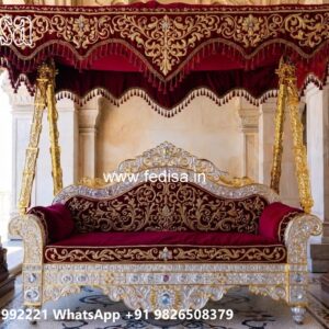 Wooden Swing Design for Cozy Indoor Seating Corner No-11752