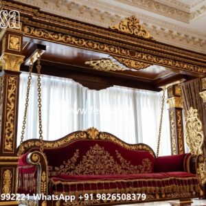 Indoor Wooden Swing Design for Sophisticated Home Style No-11774