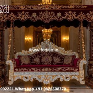 Stylish Wooden Swing Design for Indoor Comfort Area No-11796