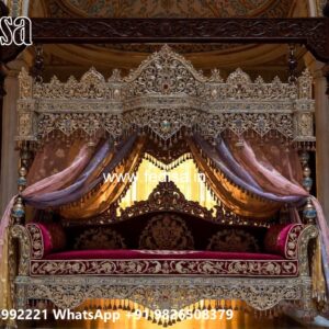 Luxury Swing Design with Artistic Floral Engraving No-11872
