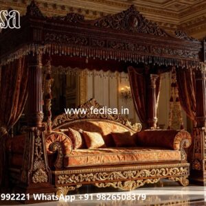 Luxury Swing Design with Rich Wooden Texture Finish No-11888